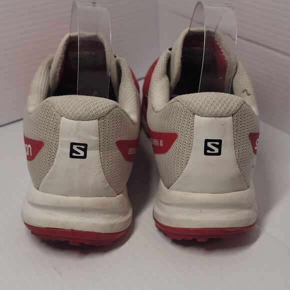 Salomon Sense Pro 2 Trail Running Shoes Womens 7.5 Red & White Outdoor OrthoLite - Picture 9 of 12